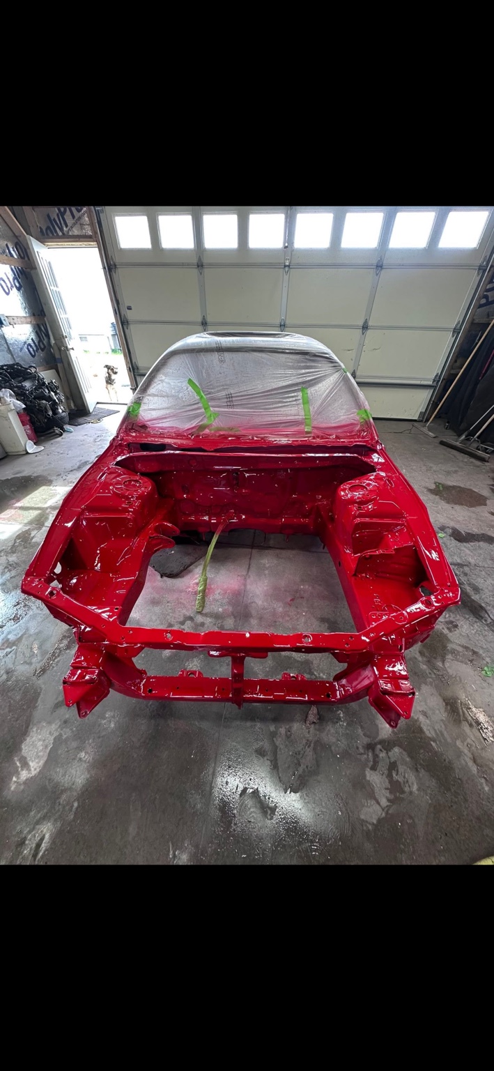 Engine bay restoration after